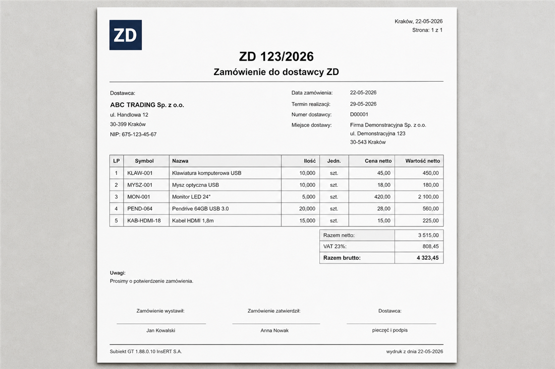 Dokument ZD